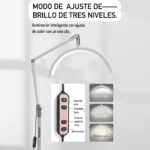 Lámpara led de media luna de pie - Imagen 4