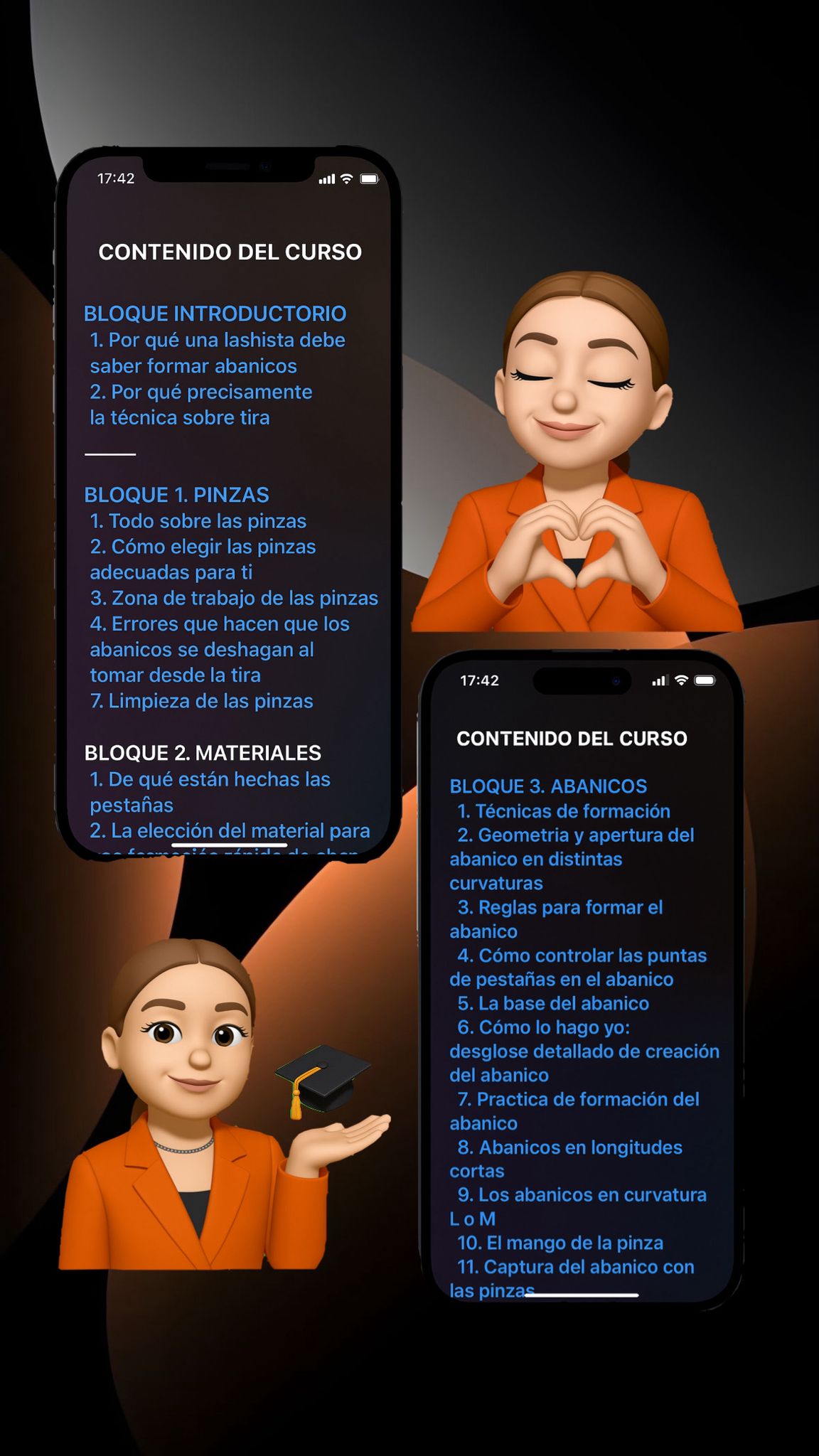 Contenido del curso - Bloque 1 y 2