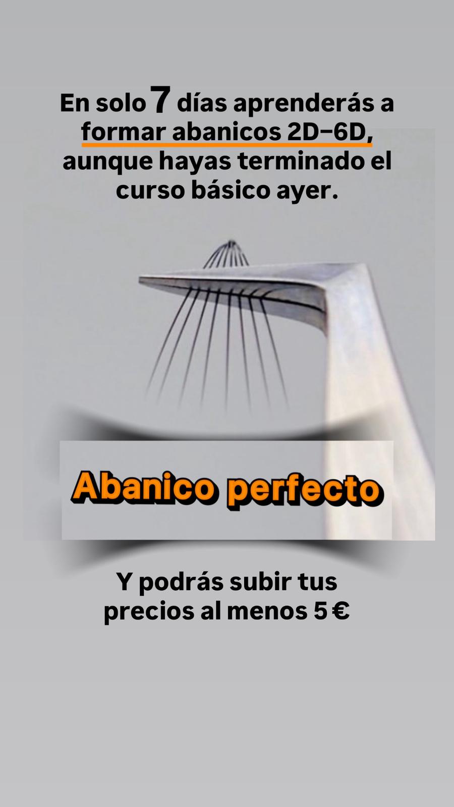 En solo 7 días aprenderás a formar abanicos