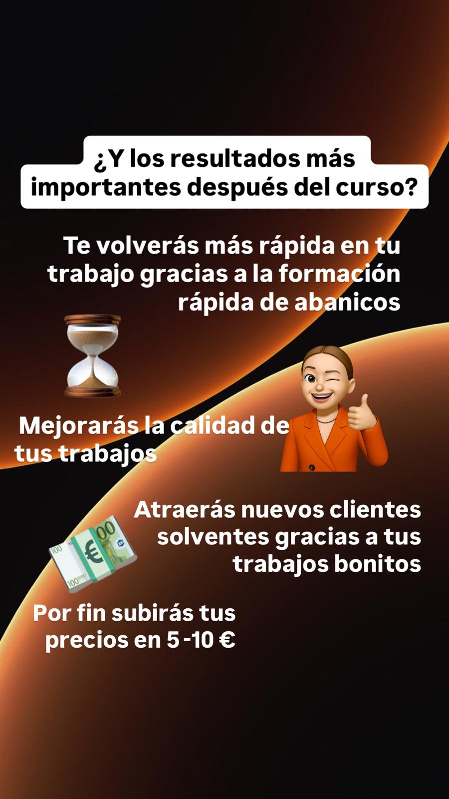 Y los resultados más importantes después del curso
